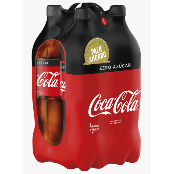 Bax 4 Buc Coca-Cola Zero 2L